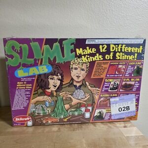 SKILCRAFT SLIME LAB BRAND NEW VINTAGE 90'S 12 DIFFERENT KINDS OF SLIME